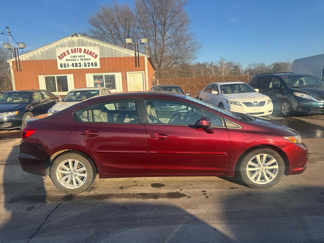 Honda Civic Sdn 4dr Auto EX-L 2012