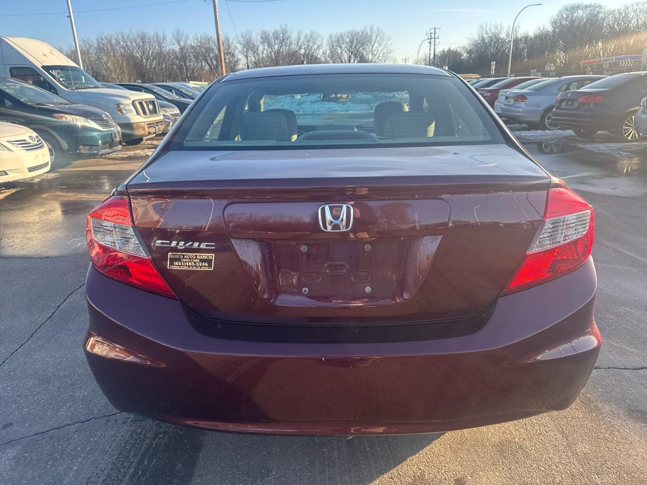 Honda Civic Sdn 4dr Auto EX-L 2012