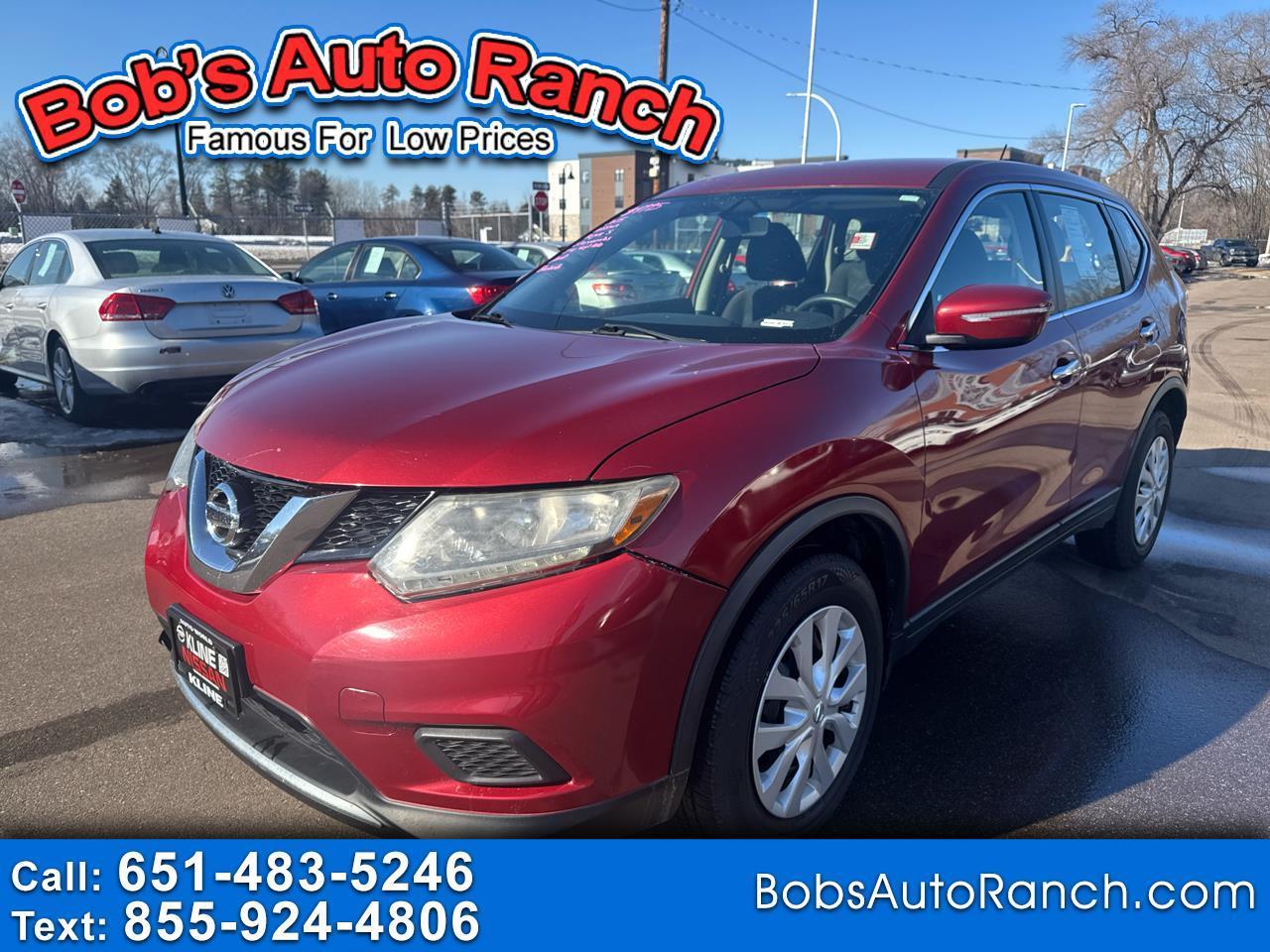 Nissan Rogue AWD 4dr S 2015
