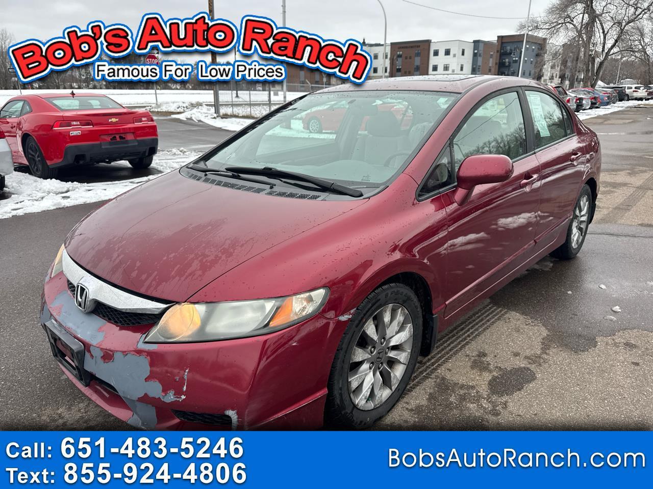 2009 Honda Civic Sdn 4dr Auto EX