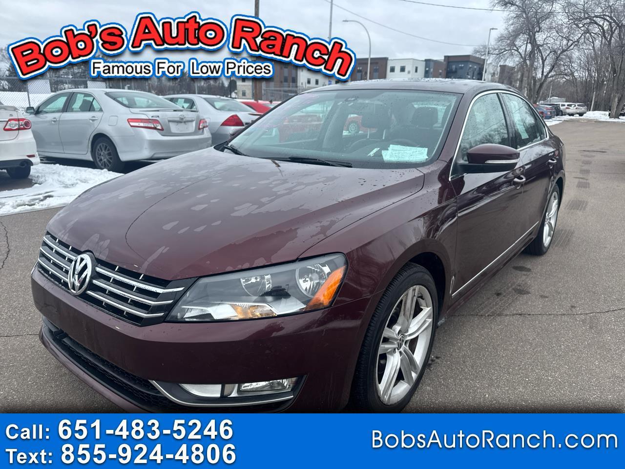 Volkswagen Passat 4dr Sdn 1.8T Auto SEL Premium 2014