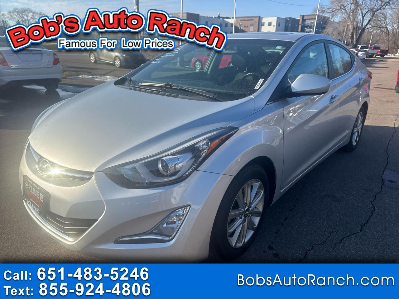 Hyundai Elantra 4dr Sdn Auto SE (Alabama Plant) 2015