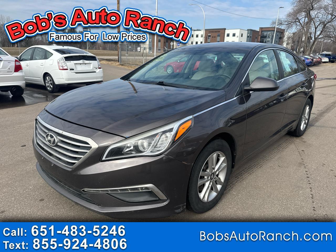 2015 Hyundai Sonata 4dr Sdn 2.4L SE PZEV