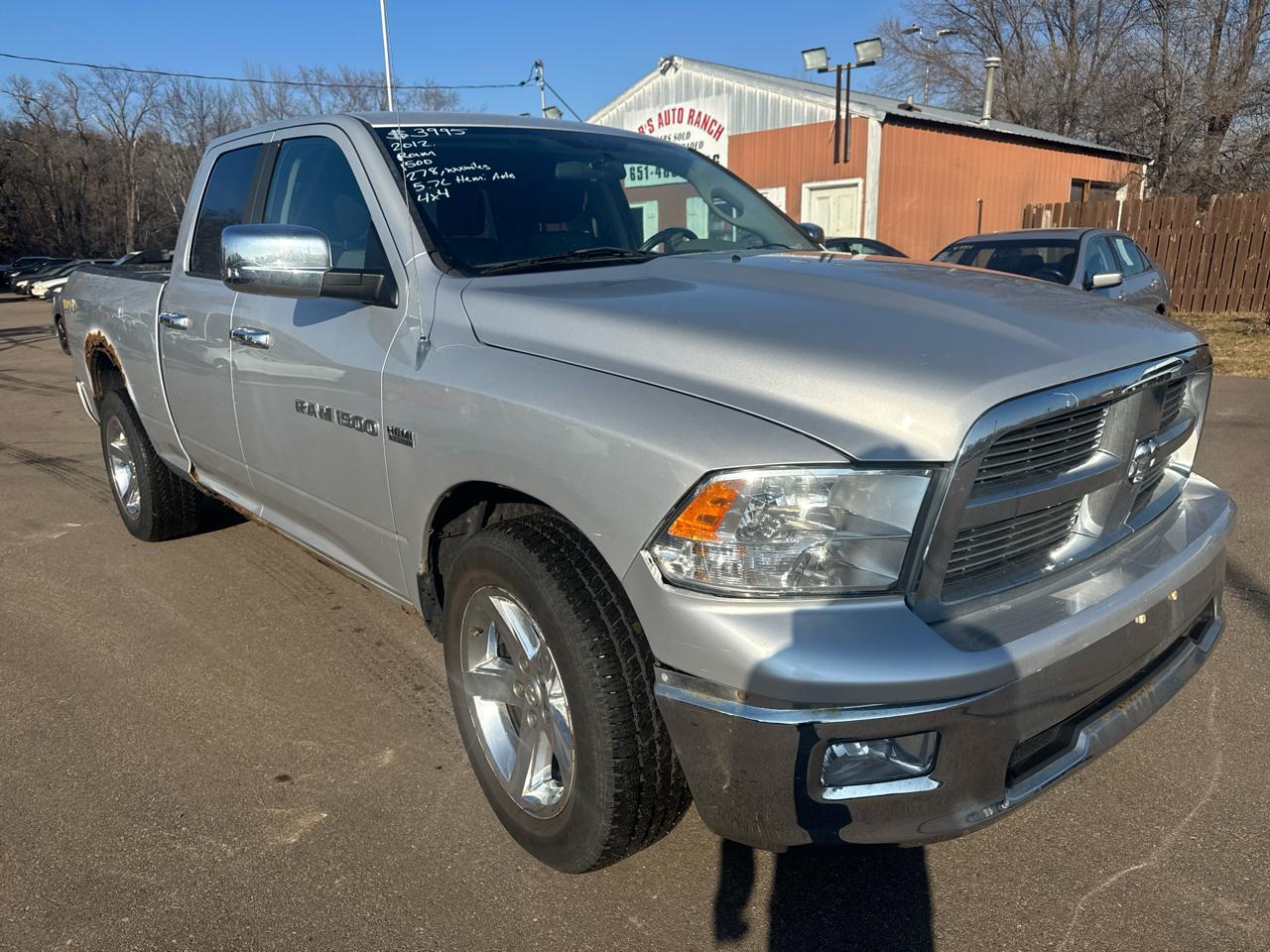 RAM 1500 4WD Quad Cab 140.5" Big Horn 2012
