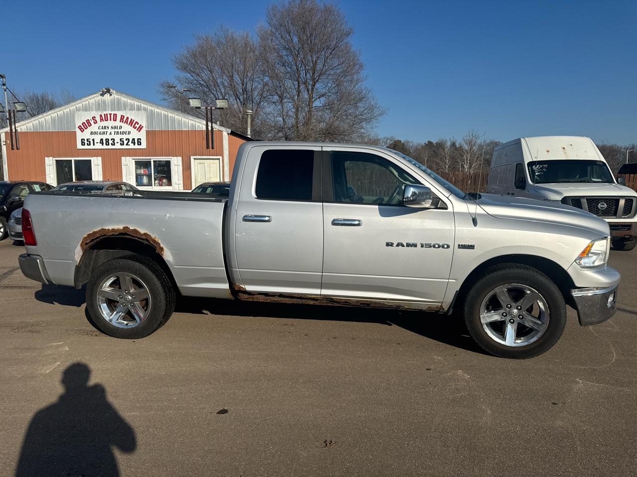 RAM 1500 4WD Quad Cab 140.5" Big Horn 2012