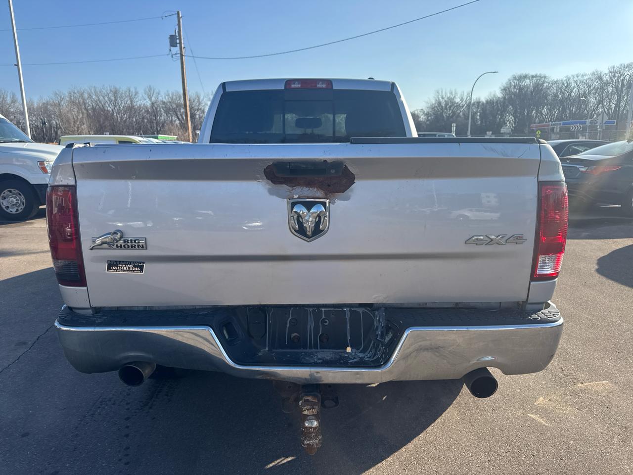 RAM 1500 4WD Quad Cab 140.5" Big Horn 2012