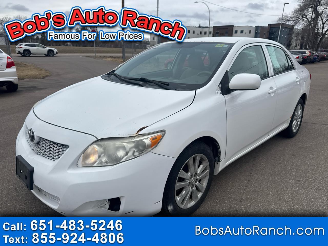 Toyota Corolla 4dr Sdn Man (Natl) 2009