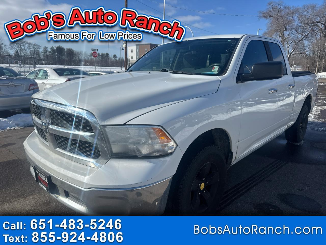 RAM 1500 4WD Quad Cab 140.5" SLT 2013