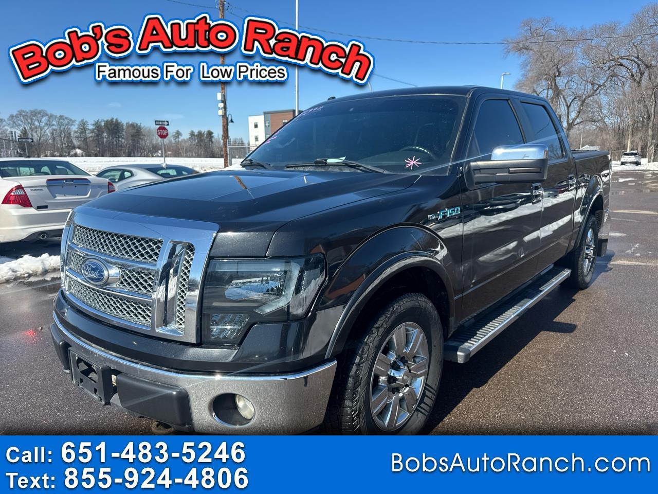 Ford F-150 4WD SuperCrew 145" Lariat 2012