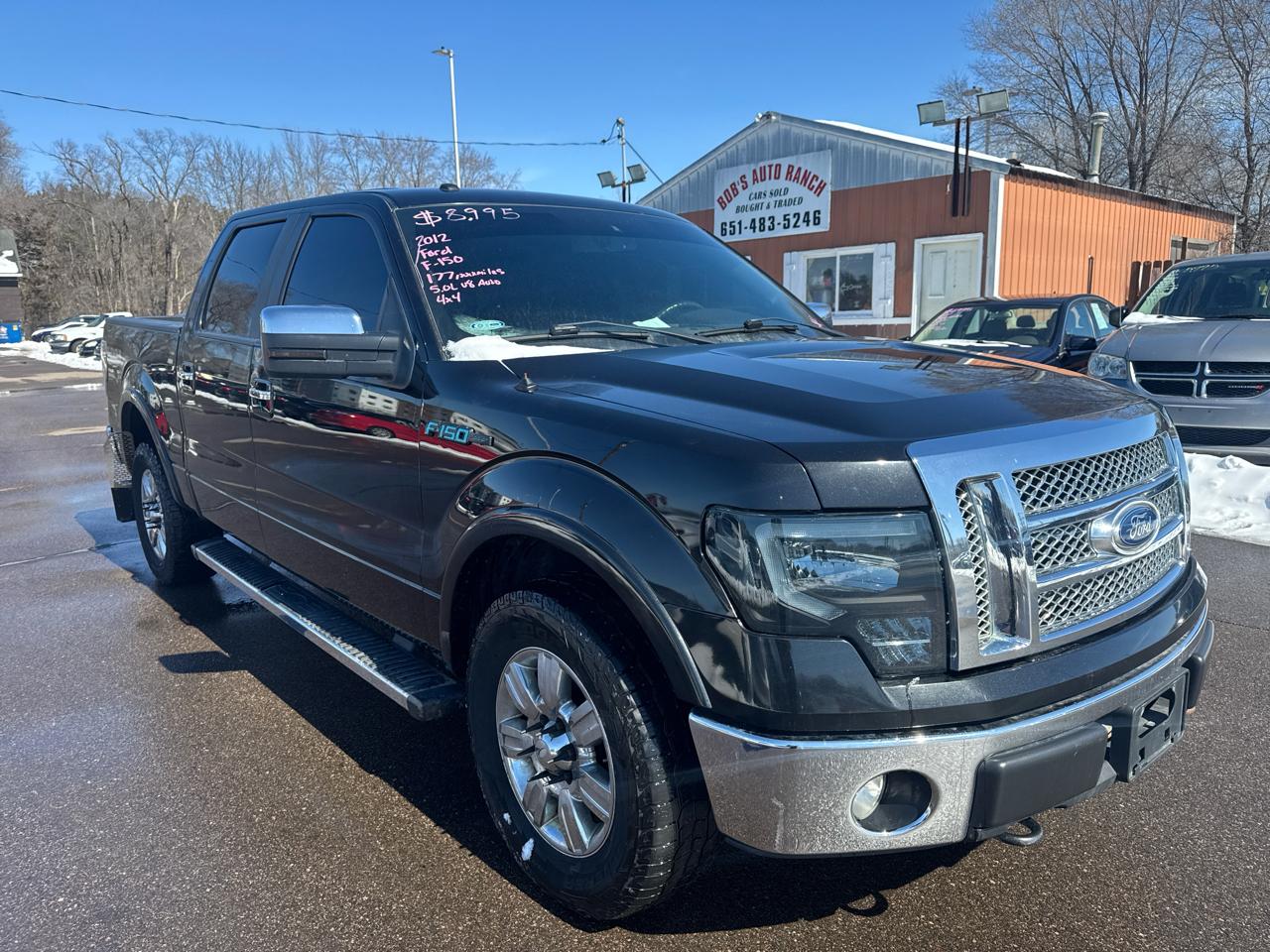 Ford F-150 4WD SuperCrew 145" Lariat 2012