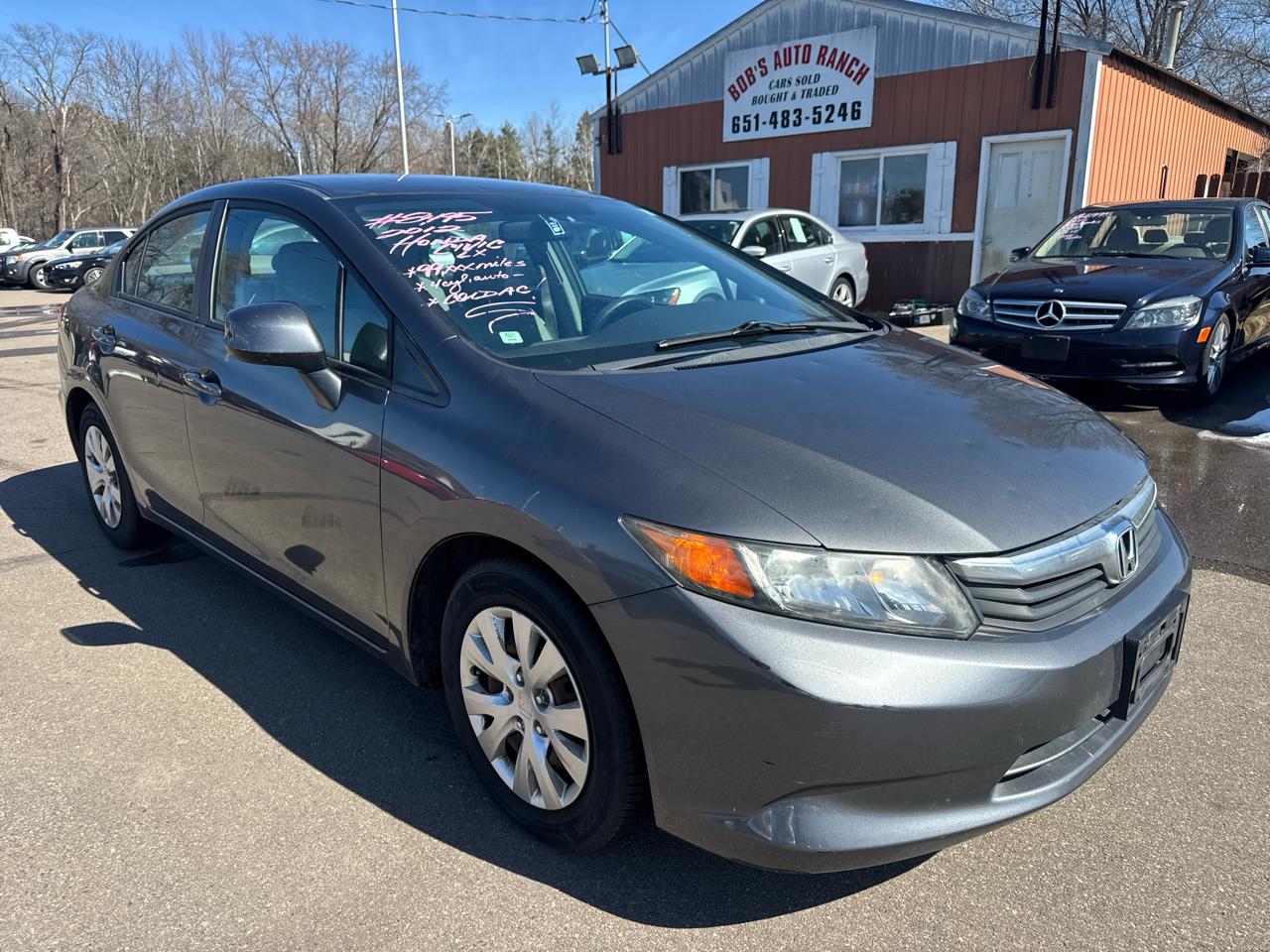 Honda Civic Sdn 4dr Auto LX 2012