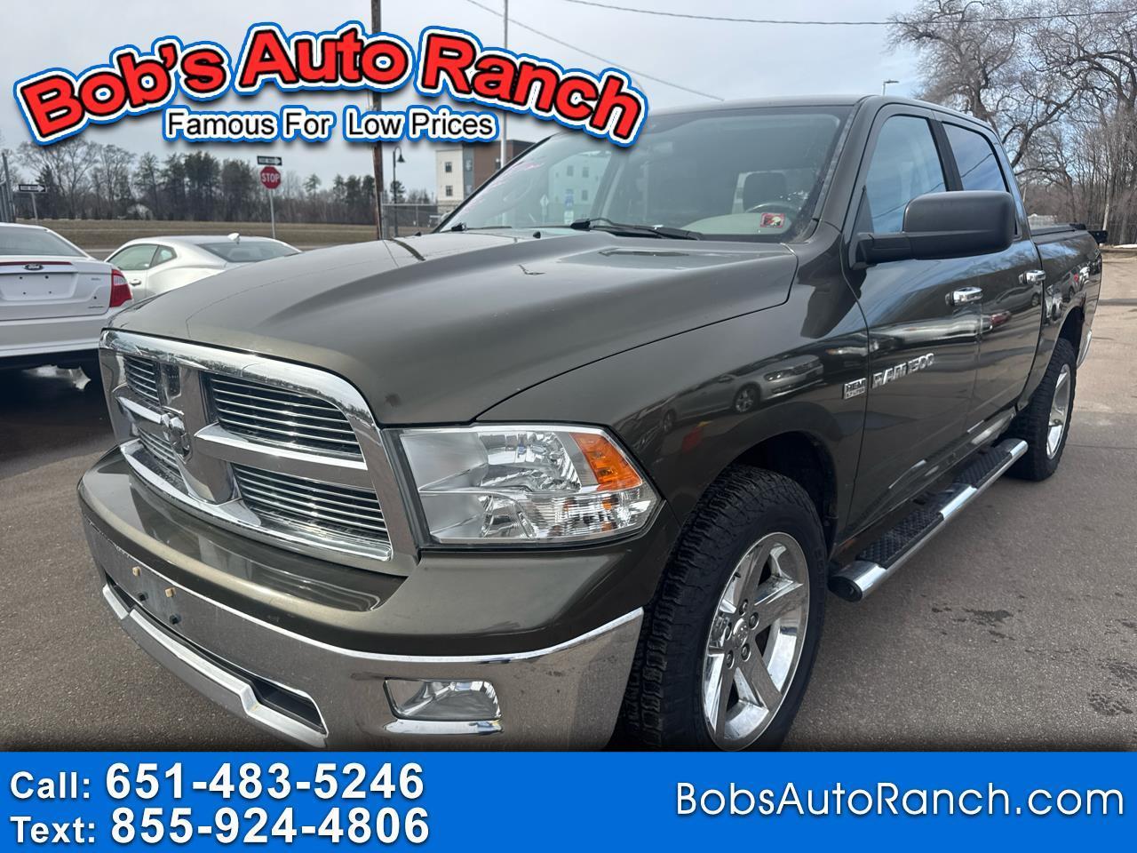 RAM 1500 4WD Crew Cab 140.5" Big Horn 2012
