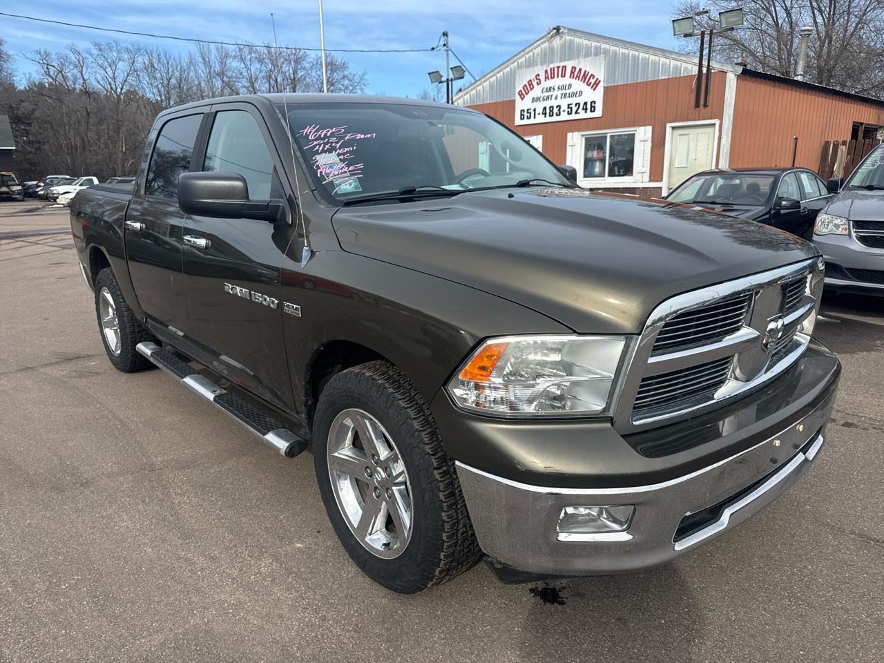 RAM 1500 4WD Crew Cab 140.5" Big Horn 2012