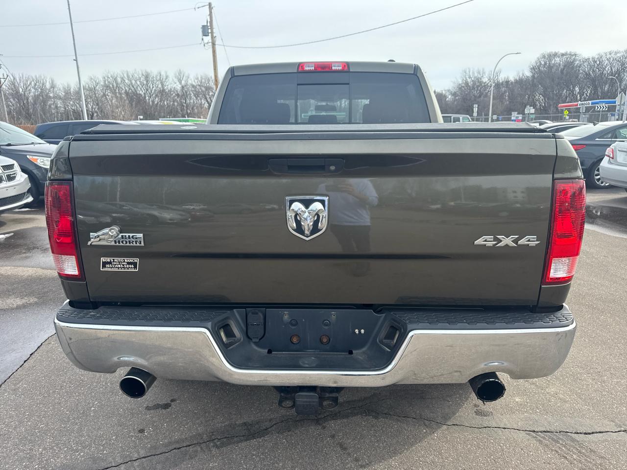 RAM 1500 4WD Crew Cab 140.5" Big Horn 2012
