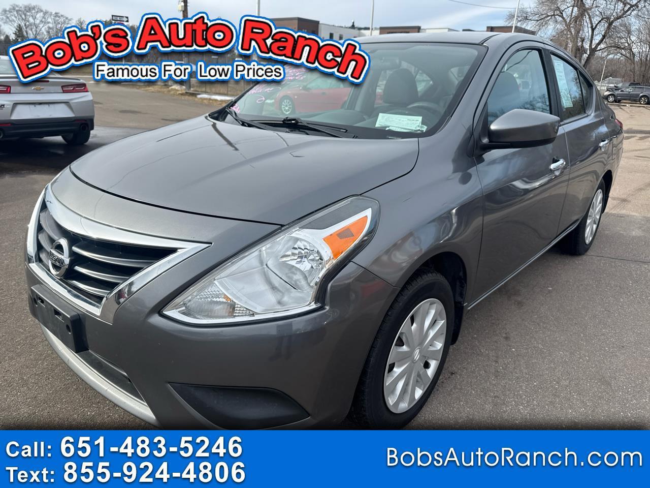 Nissan Versa Sedan SV CVT 2017