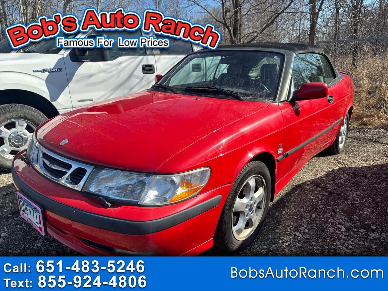 Saab 9-3 2dr Conv SE Auto w/Blue Top 2001