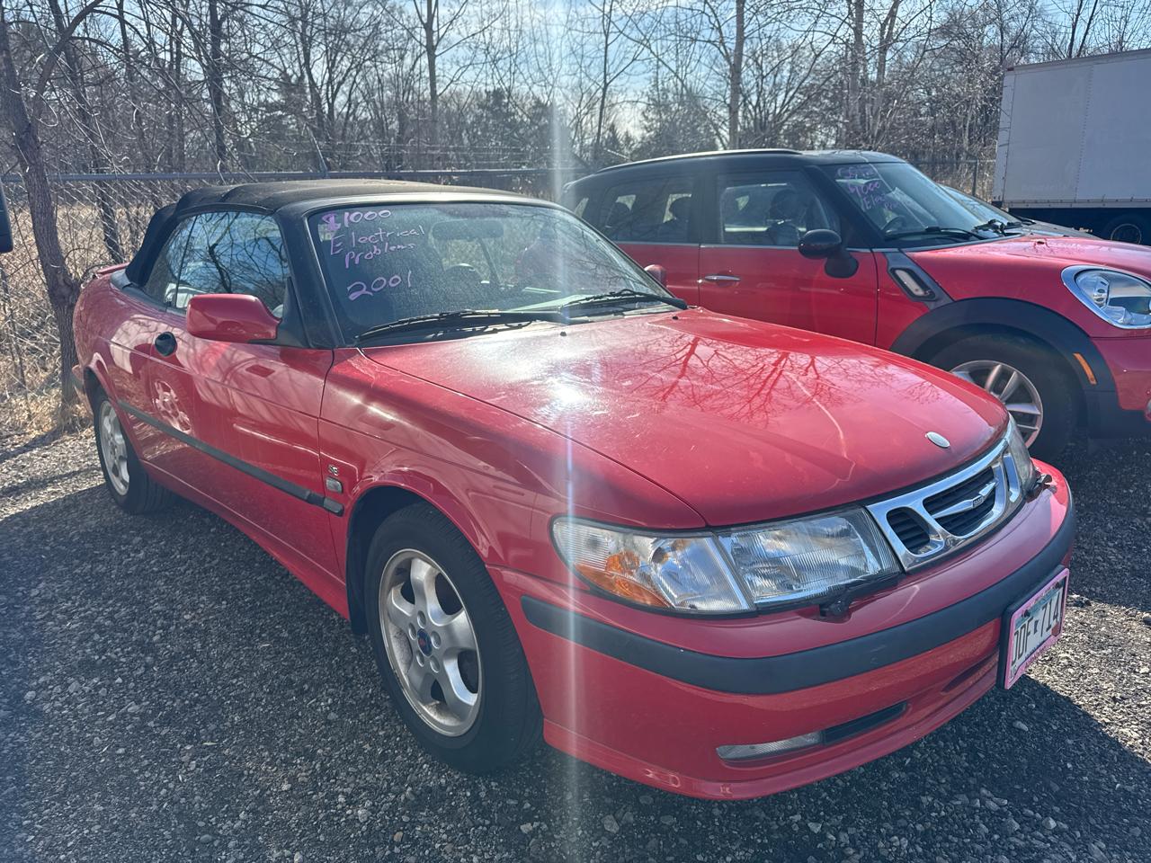 Saab 9-3 2dr Conv SE Auto w/Blue Top 2001