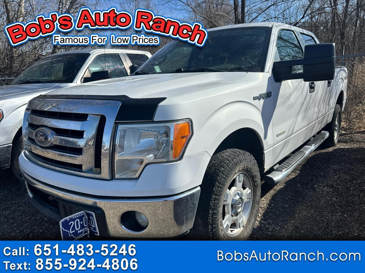 Ford F-150 4WD SuperCrew 145" Platinum 2012