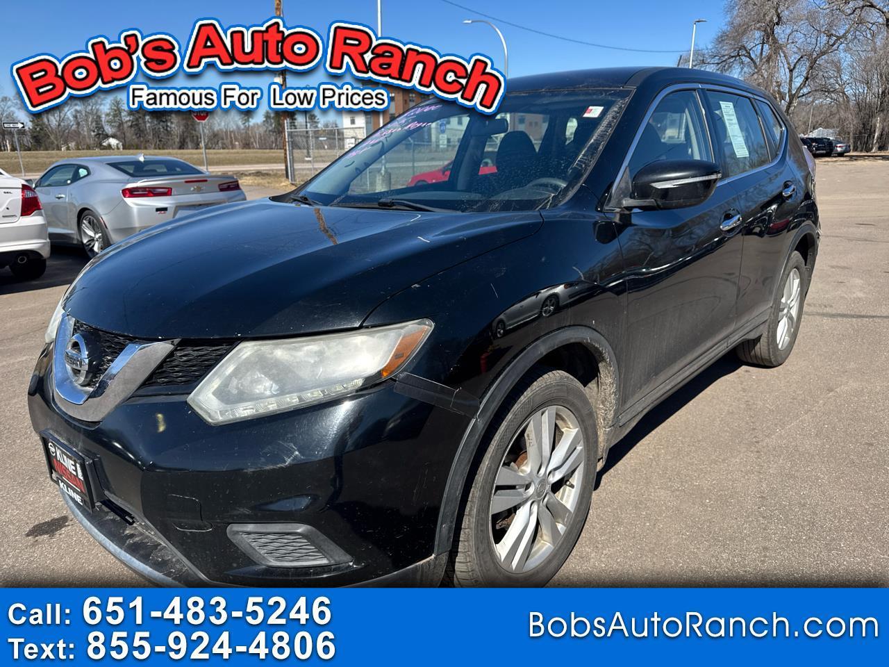 Nissan Rogue AWD 4dr S 2015