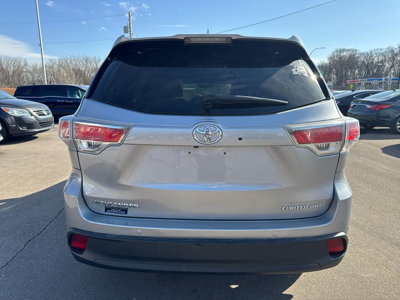 Toyota Highlander AWD 4dr V6 Limited (Natl) 2016