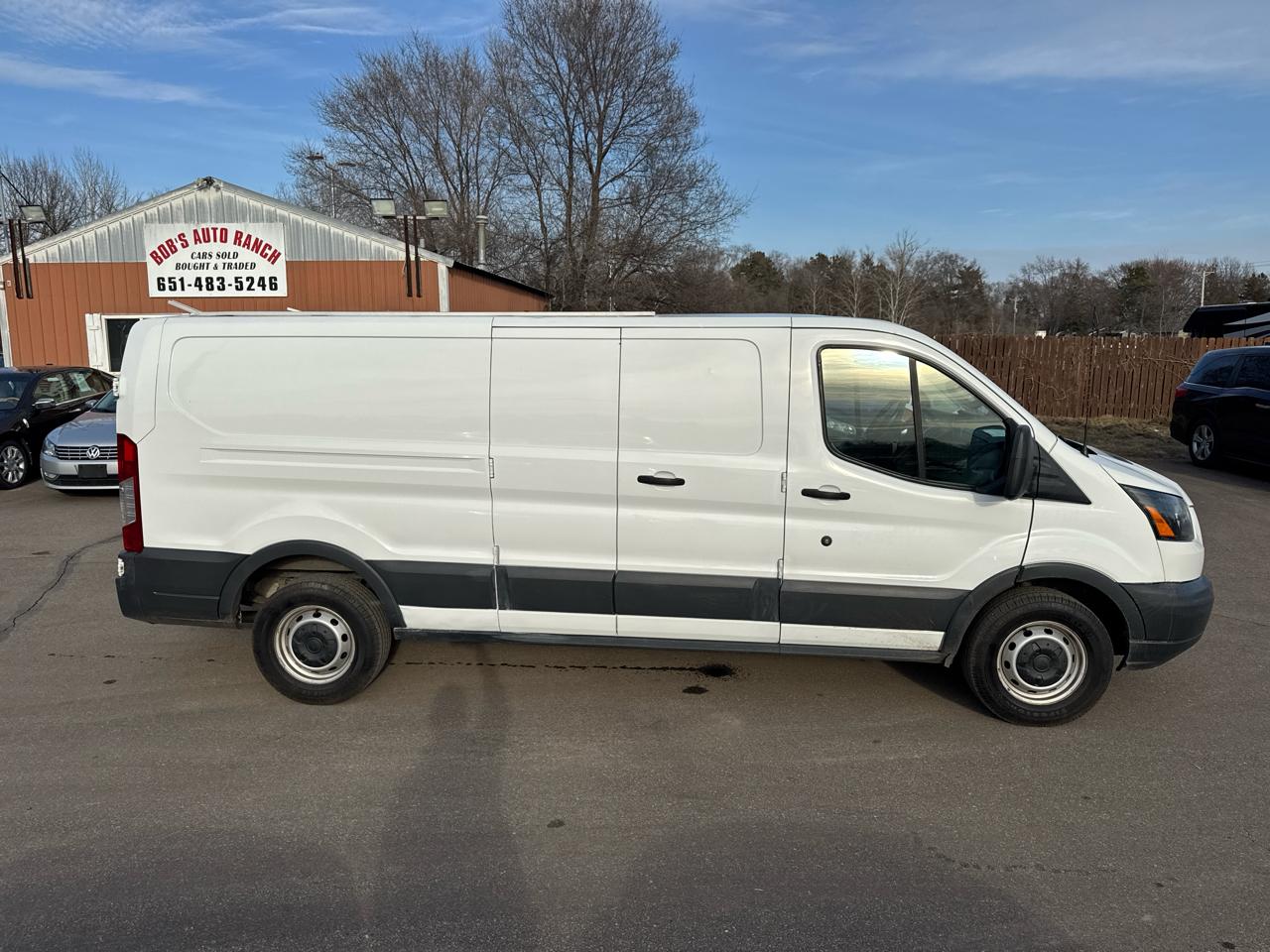 Ford Transit Van T-250 148" Low Rf 9000 GVWR Swing-Out RH Dr 2018