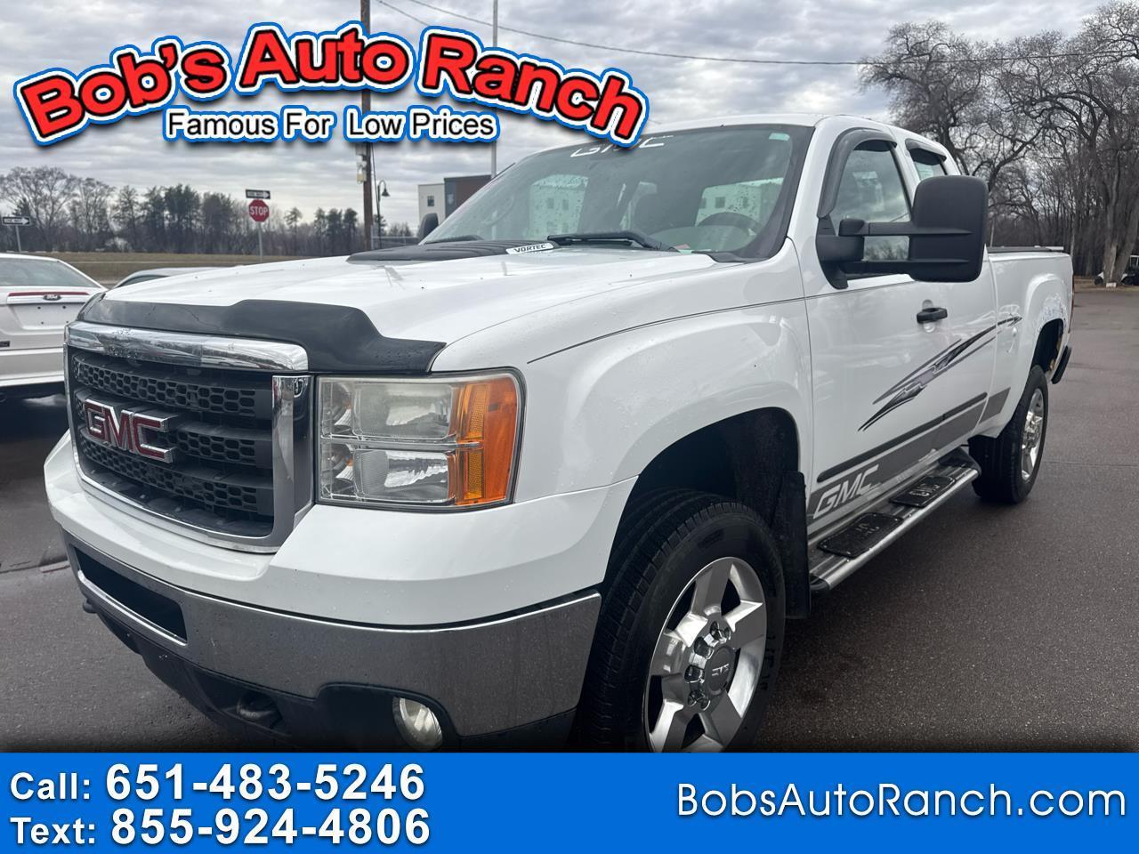GMC Sierra 2500HD 4WD Ext Cab 144.2" Work Truck 2011
