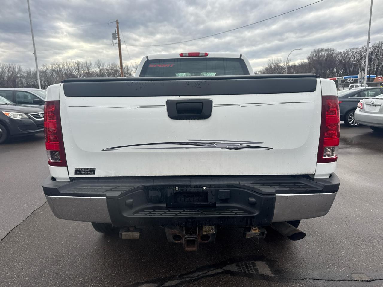 GMC Sierra 2500HD 4WD Ext Cab 144.2" Work Truck 2011