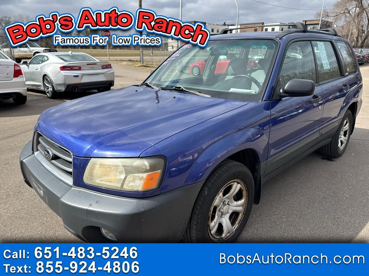 Subaru Forester 4dr 2.5 X Auto 2003