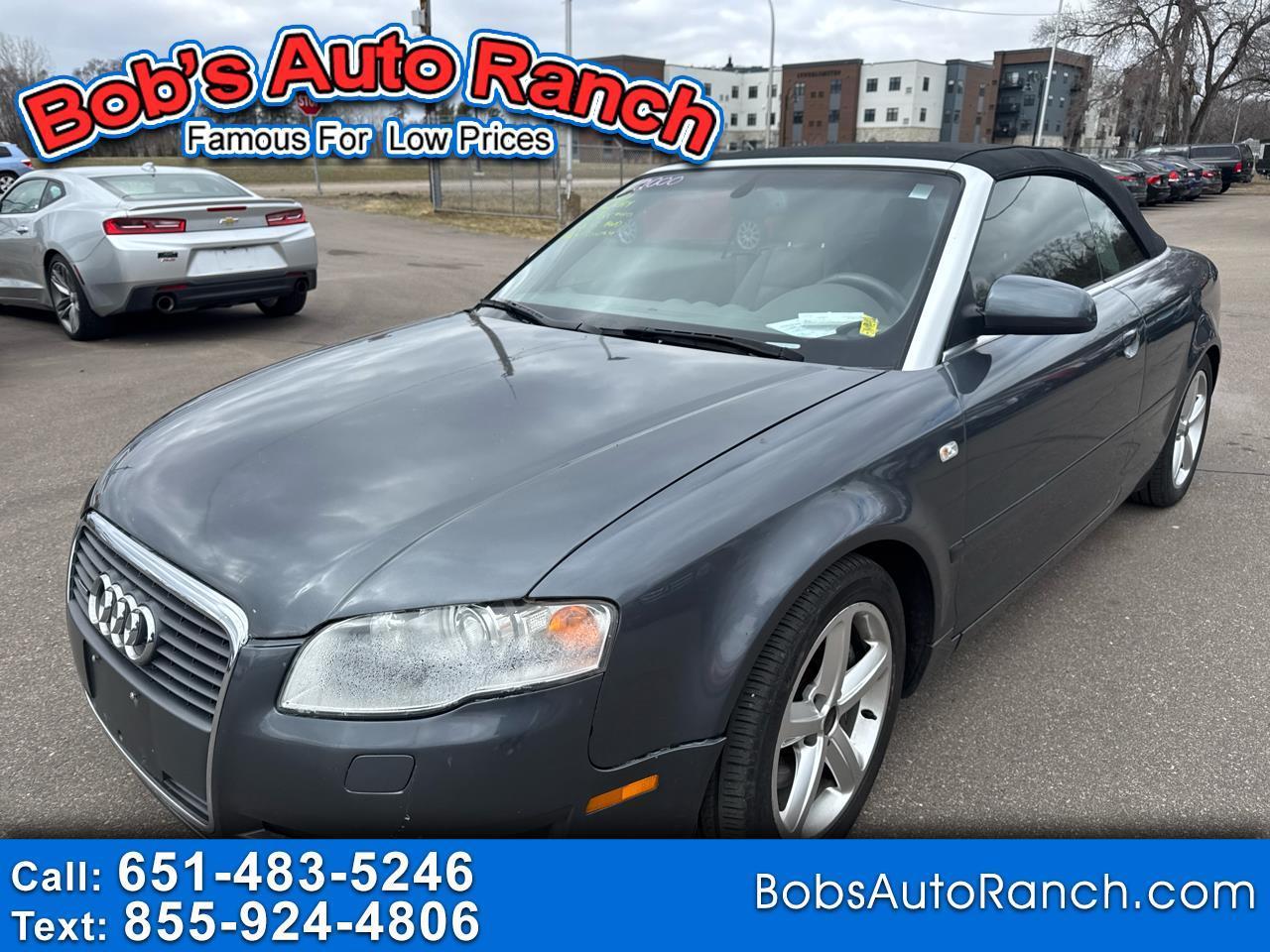 2007 Audi A4 2007 2dr Cabrio Auto 3.2L quattro