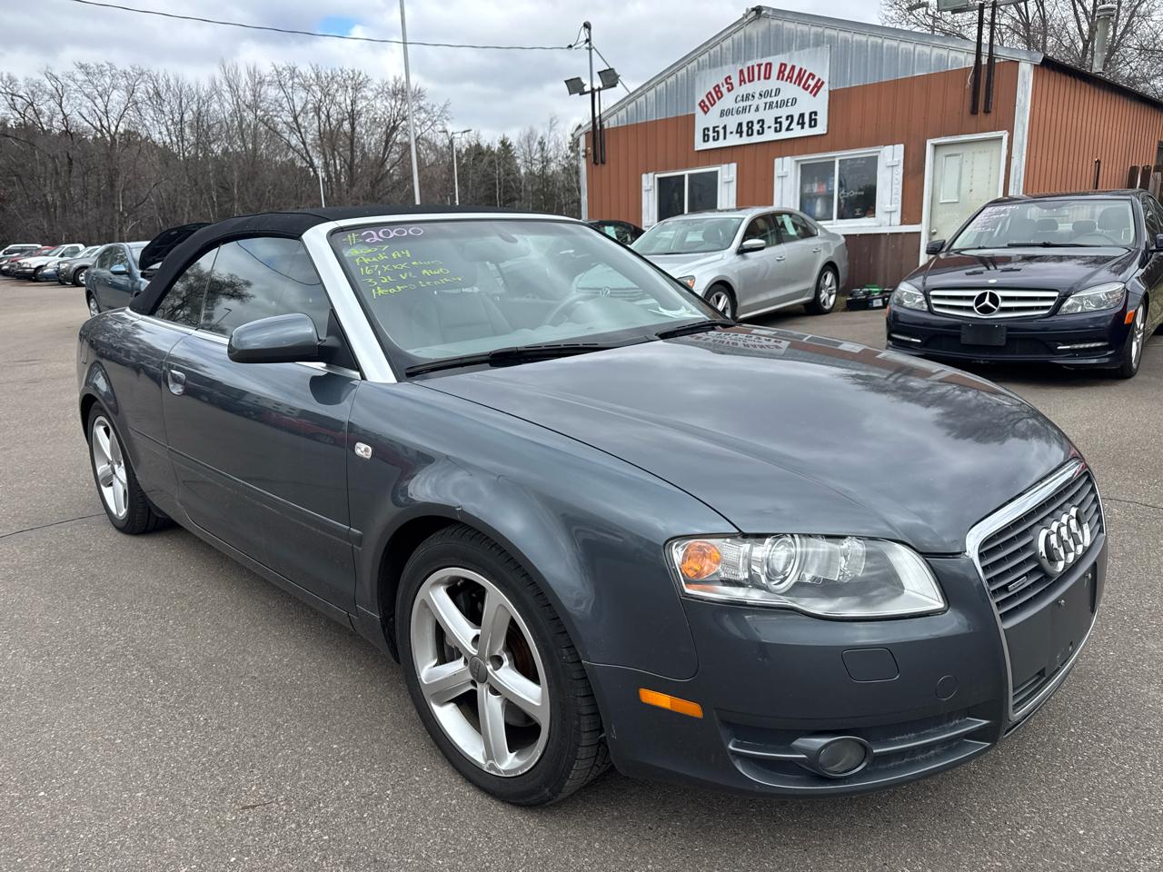 Audi A4 2007 2dr Cabrio Auto 3.2L quattro 2007