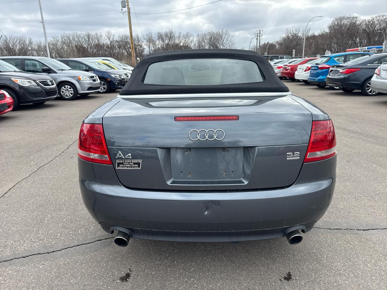 Audi A4 2007 2dr Cabrio Auto 3.2L quattro 2007