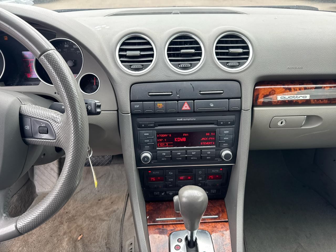 Audi A4 2007 2dr Cabrio Auto 3.2L quattro 2007