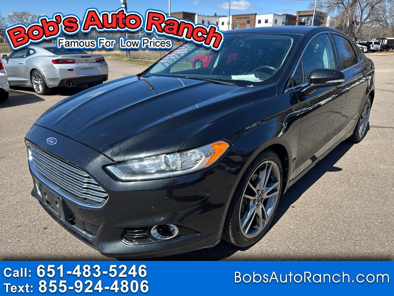 Ford Fusion 4dr Sdn Titanium AWD 2013