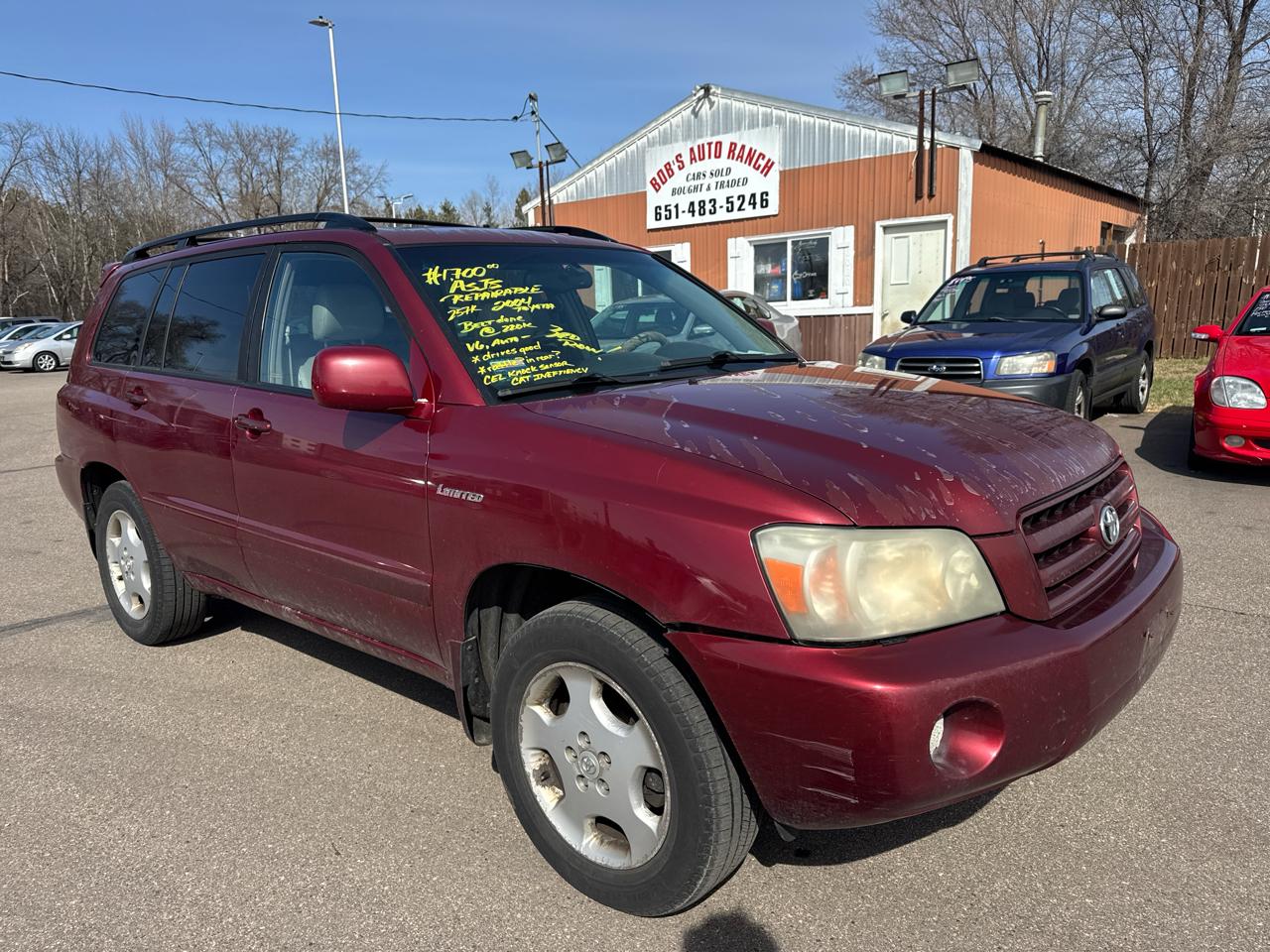 Toyota Highlander 4dr V6 4WD w/3rd Row (Natl) 2004