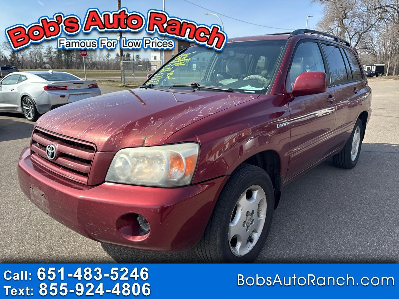 Toyota Highlander 4dr V6 4WD w/3rd Row (Natl) 2004