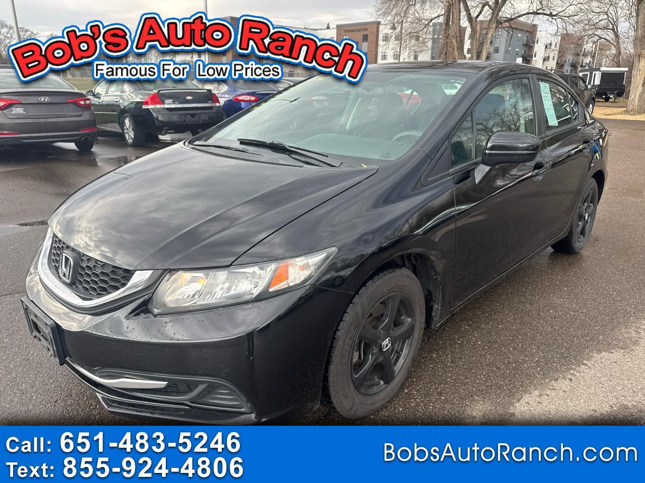 Honda Civic Sedan 4dr CVT LX 2014
