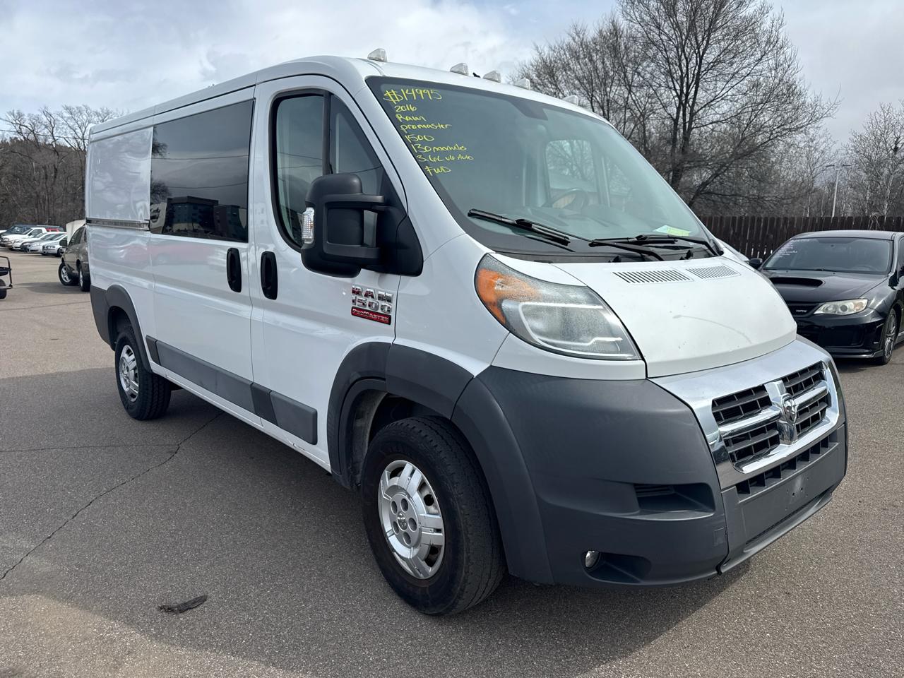 RAM ProMaster Cargo Van 1500 Low Roof 136" WB 2016