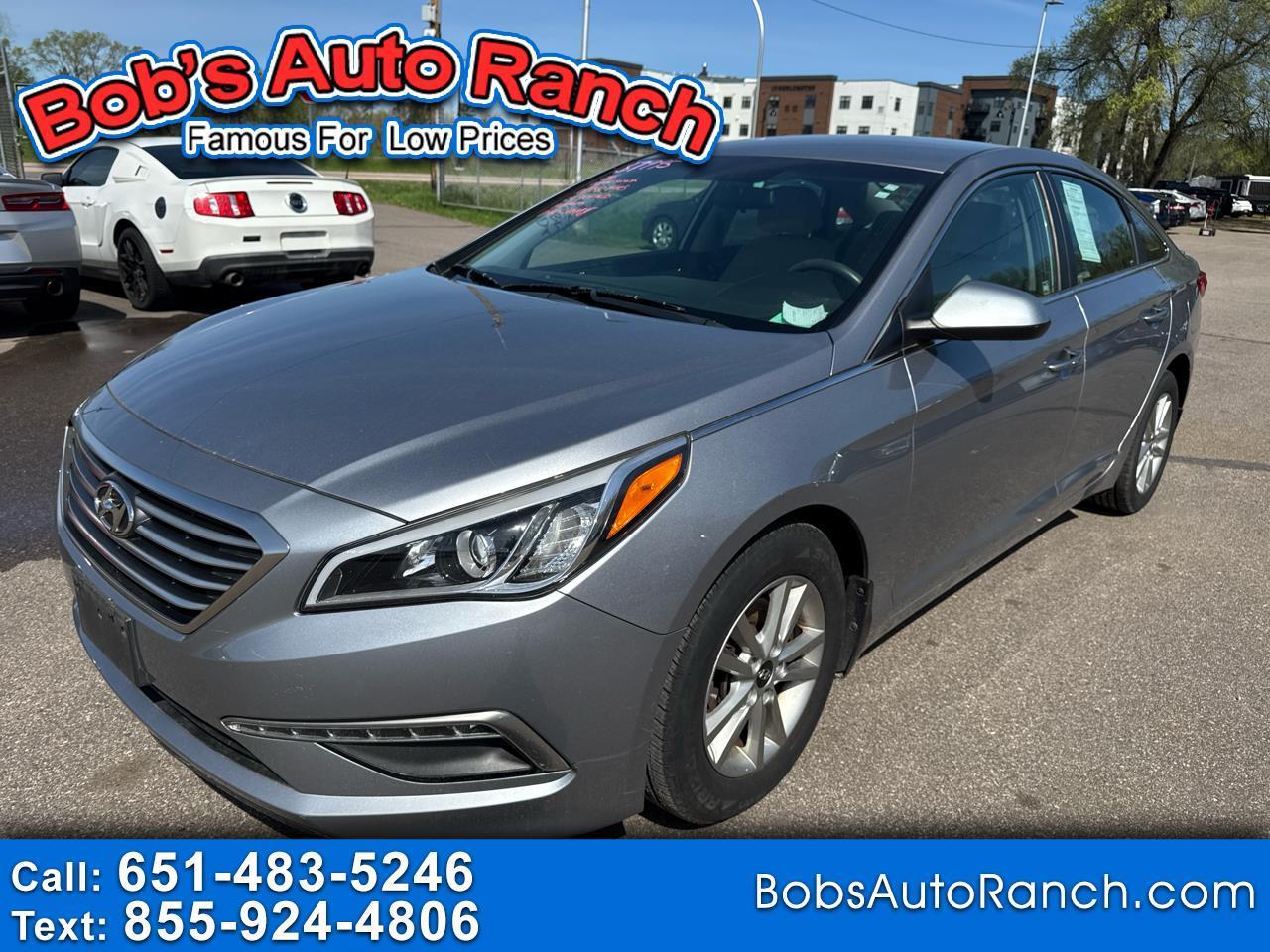 Hyundai Sonata 4dr Sdn 2.4L SE 2015