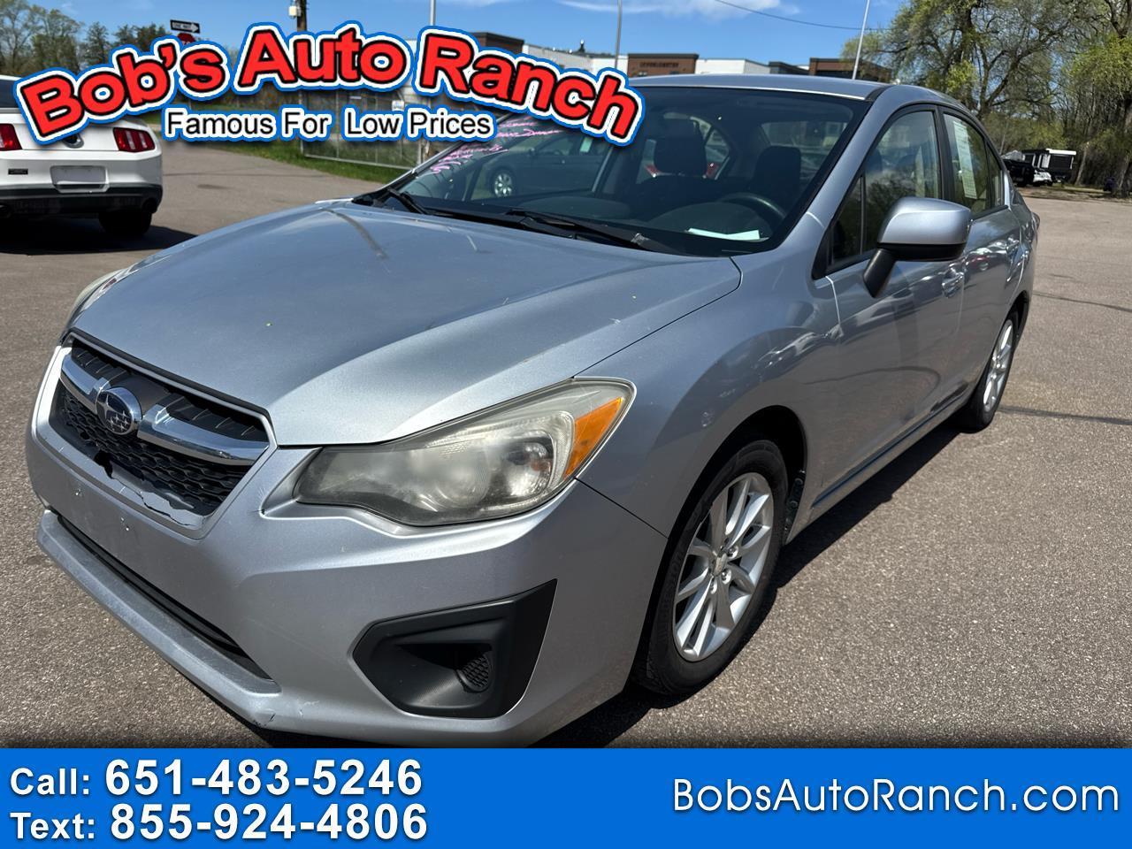 Subaru Impreza Sedan 4dr Auto 2.0i Premium 2014