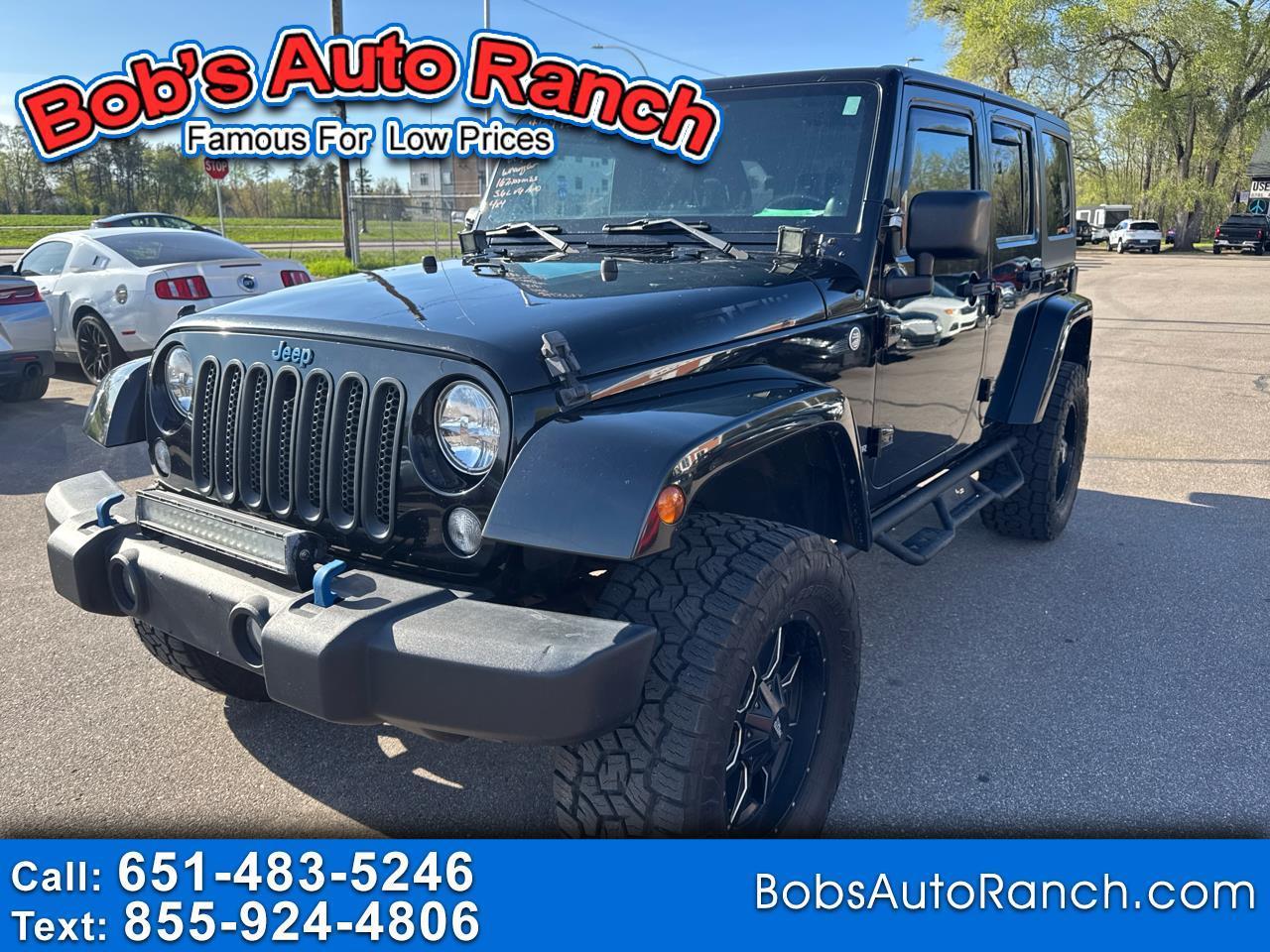 Jeep Wrangler Unlimited 4WD 4dr Sahara 2014
