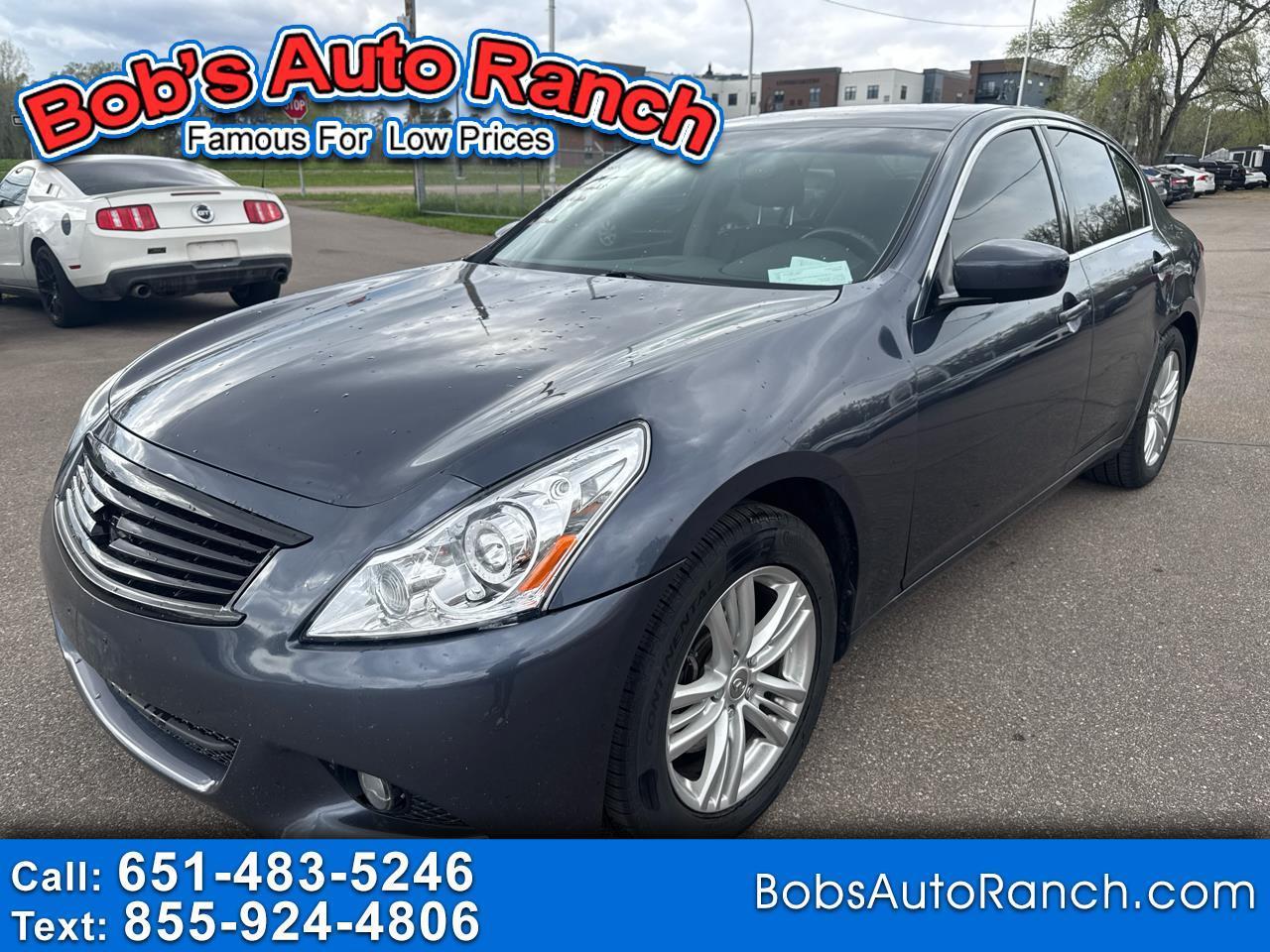 Infiniti G37 Sedan 4dr x AWD 2012