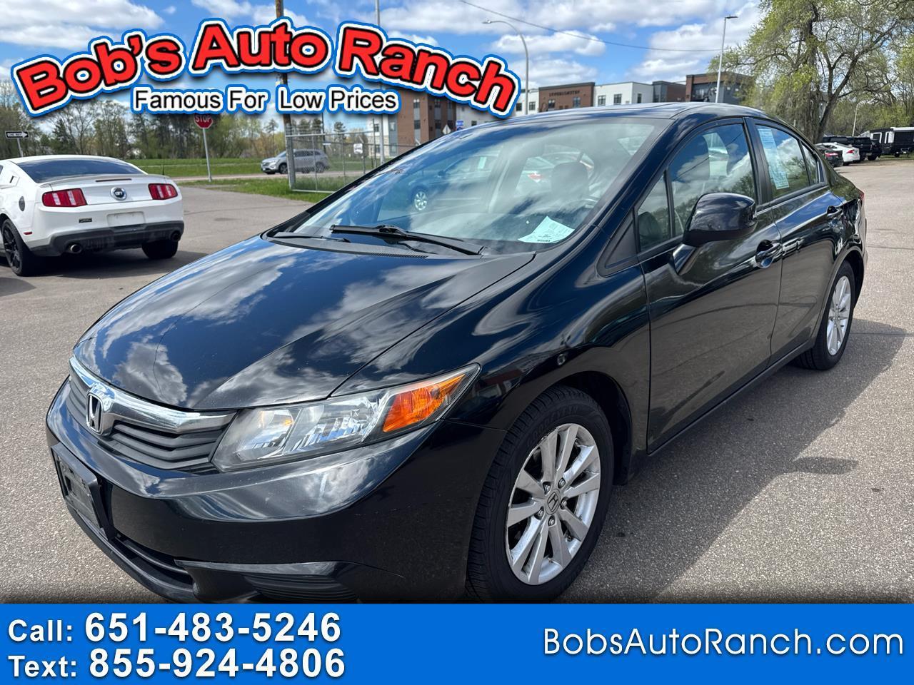 Honda Civic Sdn 4dr Auto EX-L 2012