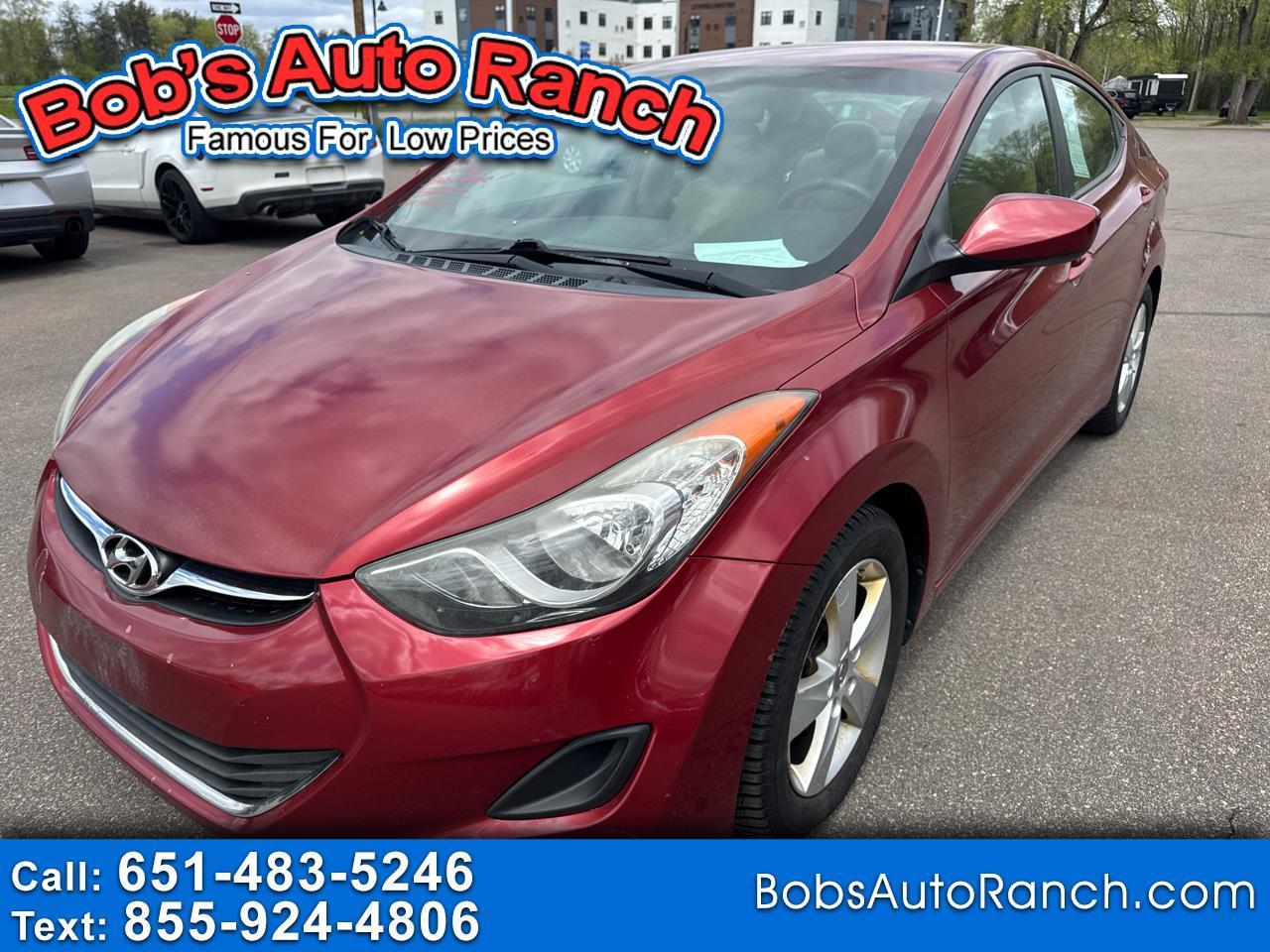 Hyundai Elantra 4dr Sdn Auto GLS PZEV (Alabama Plant) 2013