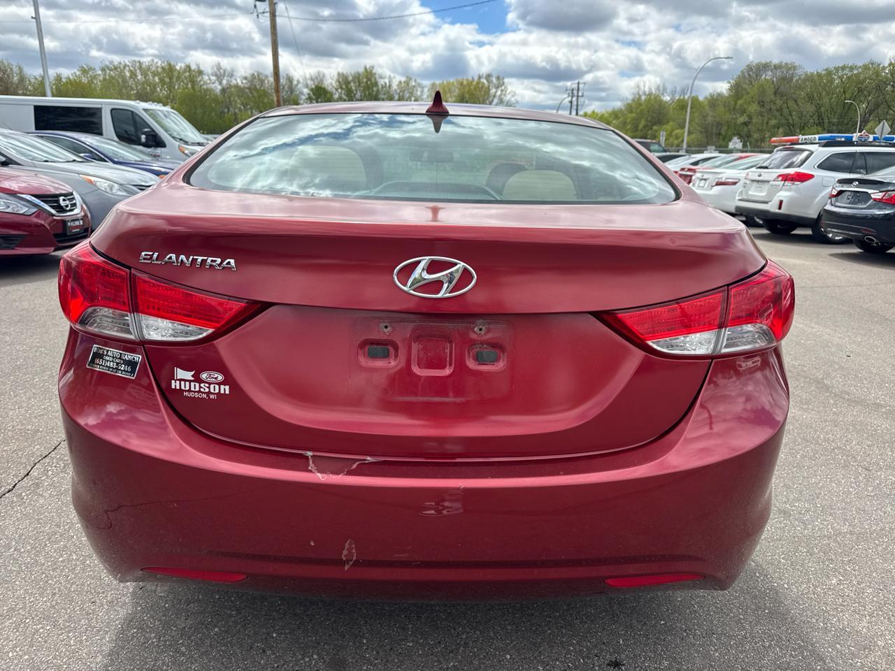 Hyundai Elantra 4dr Sdn Auto GLS PZEV (Alabama Plant) 2013