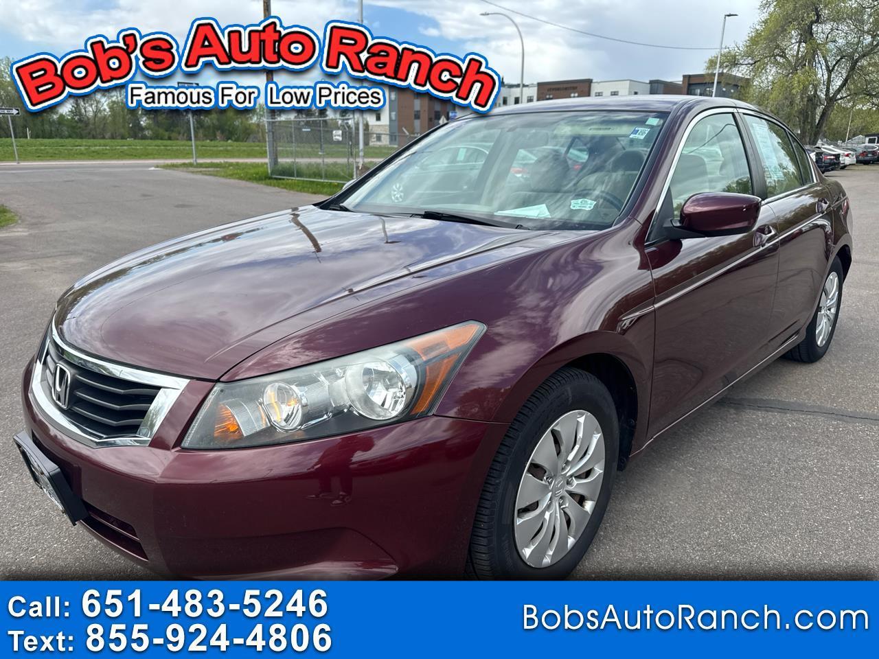Honda Accord Sdn 4dr I4 Auto LX 2010