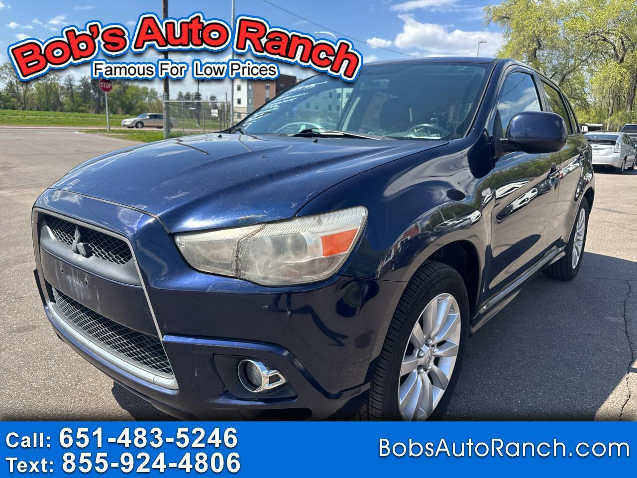 Mitsubishi Outlander Sport 2WD 4dr CVT SE 2011