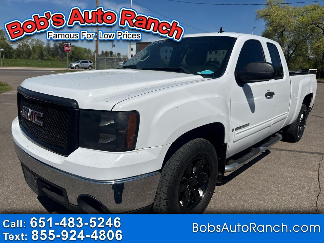 GMC Sierra 1500 4WD Ext Cab 143.5" SLE2 2008