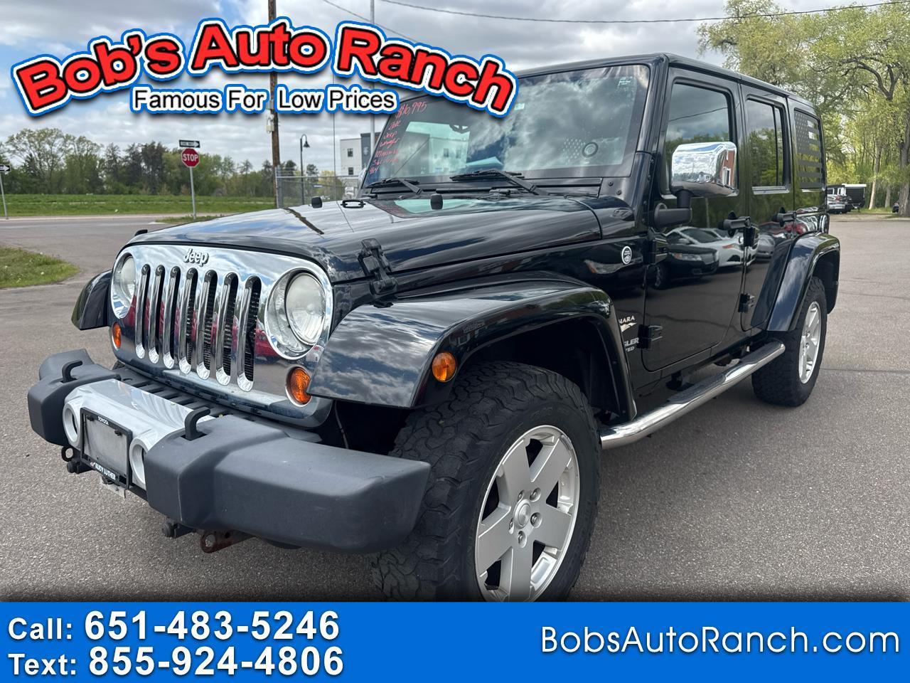 Jeep Wrangler Unlimited 4WD 4dr Sahara 2012