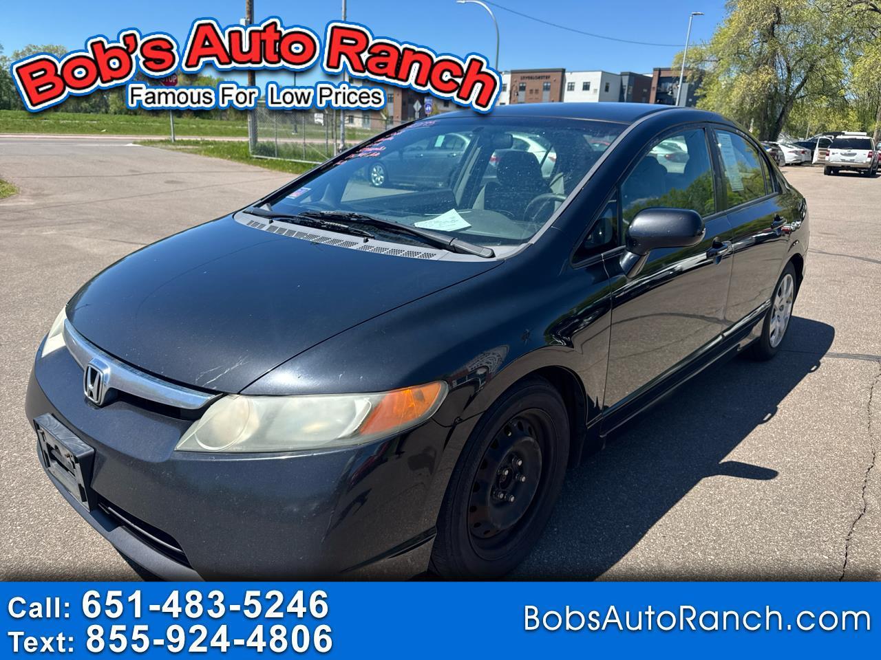 Honda Civic Sdn 4dr Auto LX 2008