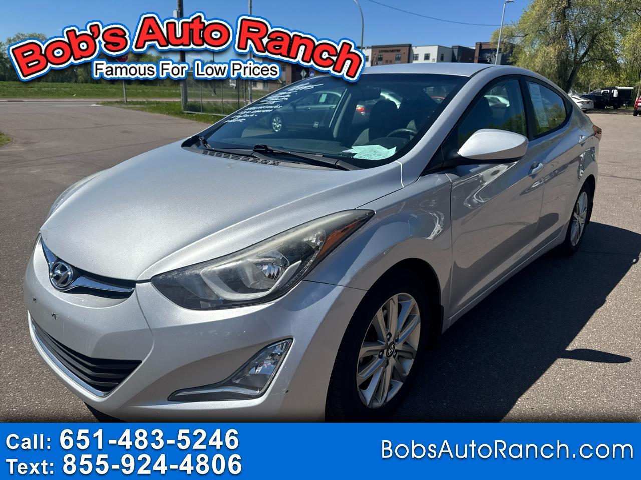 Hyundai Elantra 4dr Sdn Auto SE (Ulsan Plant) 2015